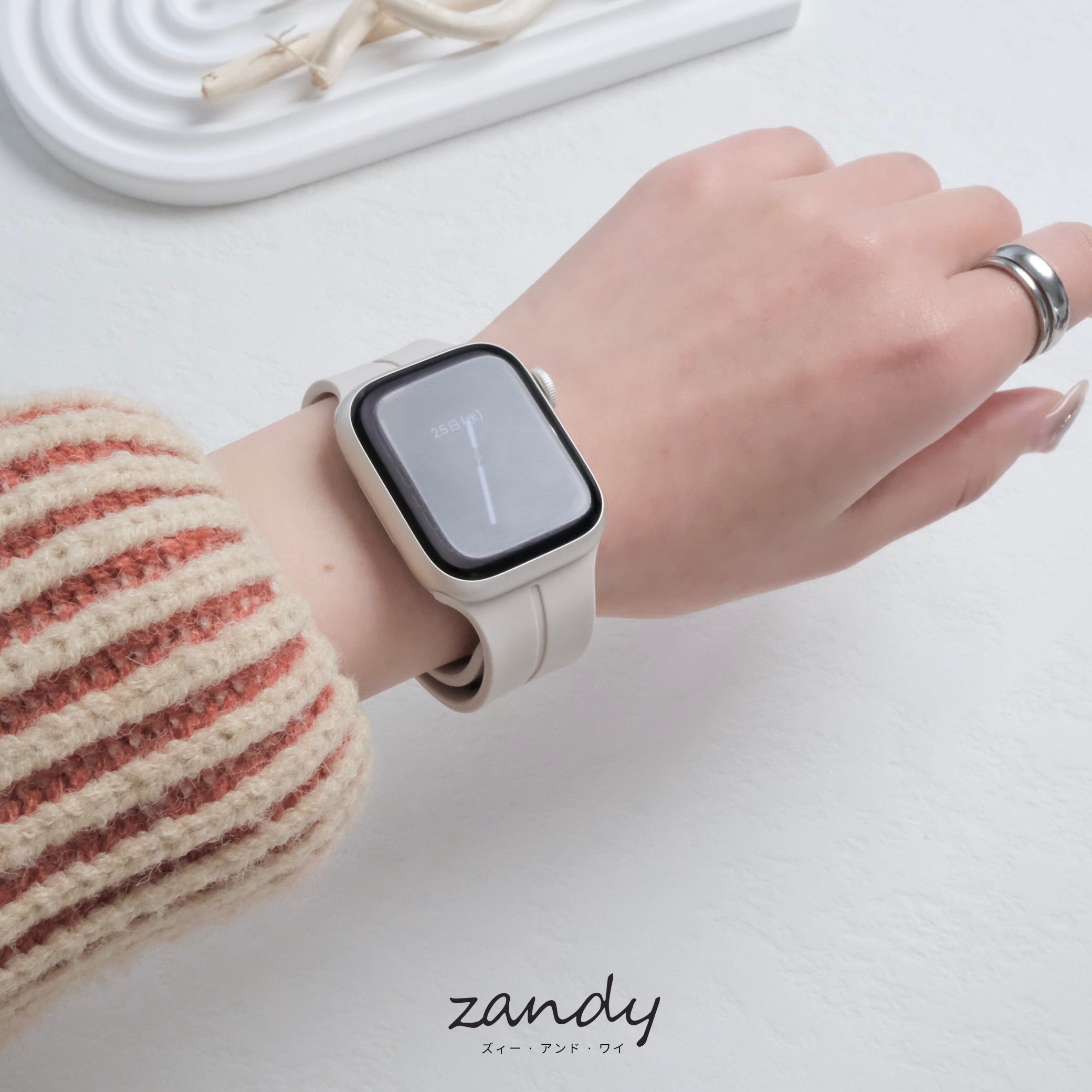 【シリコンループ】アップルウォッチバンド マグネットバックル  Apple Watch