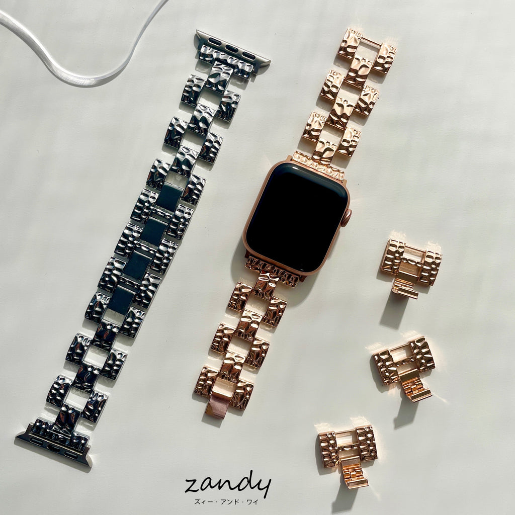 [Uneven Chain Band] Apple Watch Band Uneven Foil Design Chain Belt Apple Watch