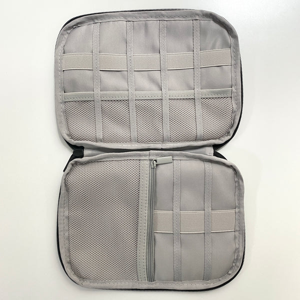 【収納(小)】ストレージポーチ  収納バッグ　アップルウォッチアクセサリー収納　時計バンド　8+1スロット