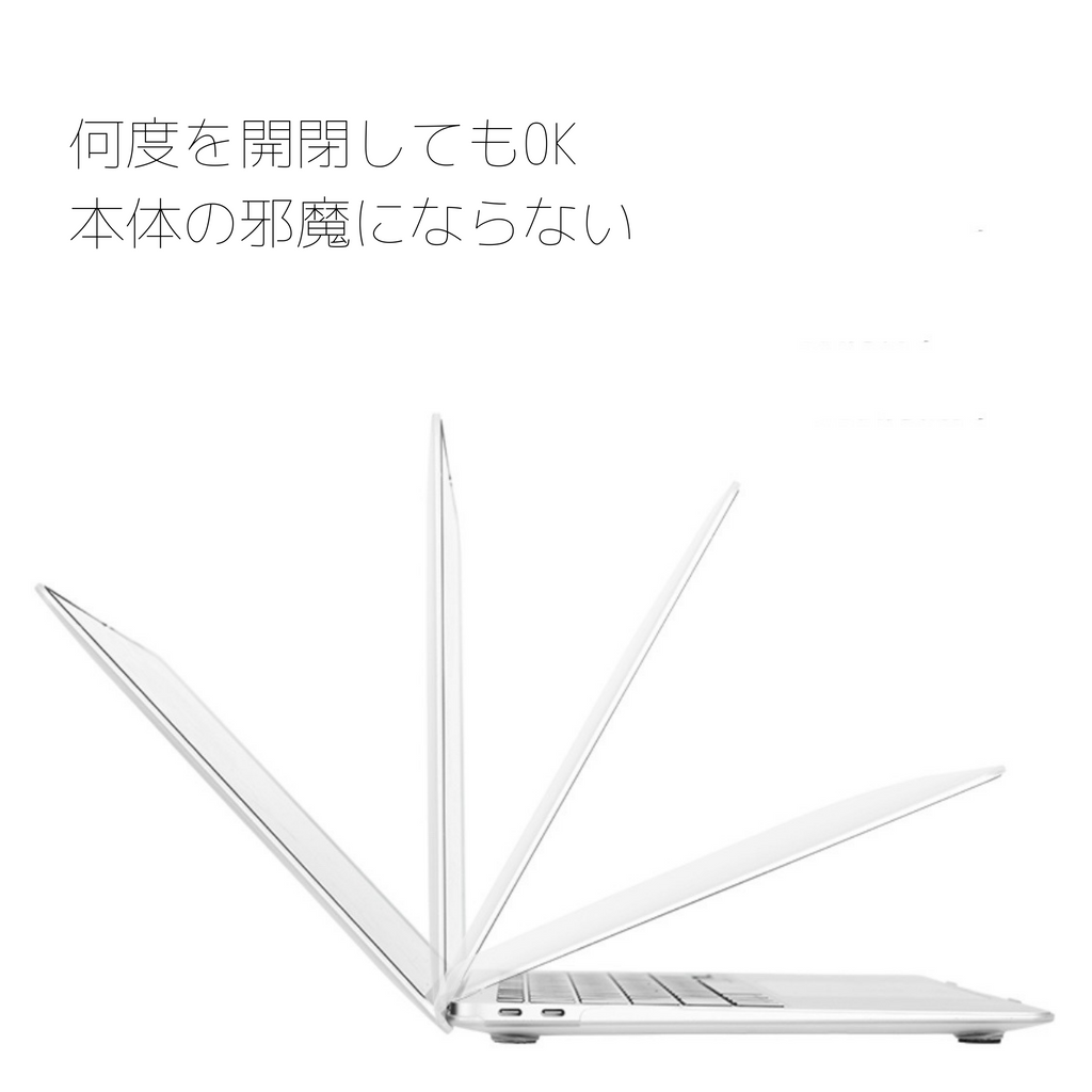[Clear Case] ​​MacBook Pro13 / Pro14 Inch MacBook Air 13 Inch Protective Case Cover