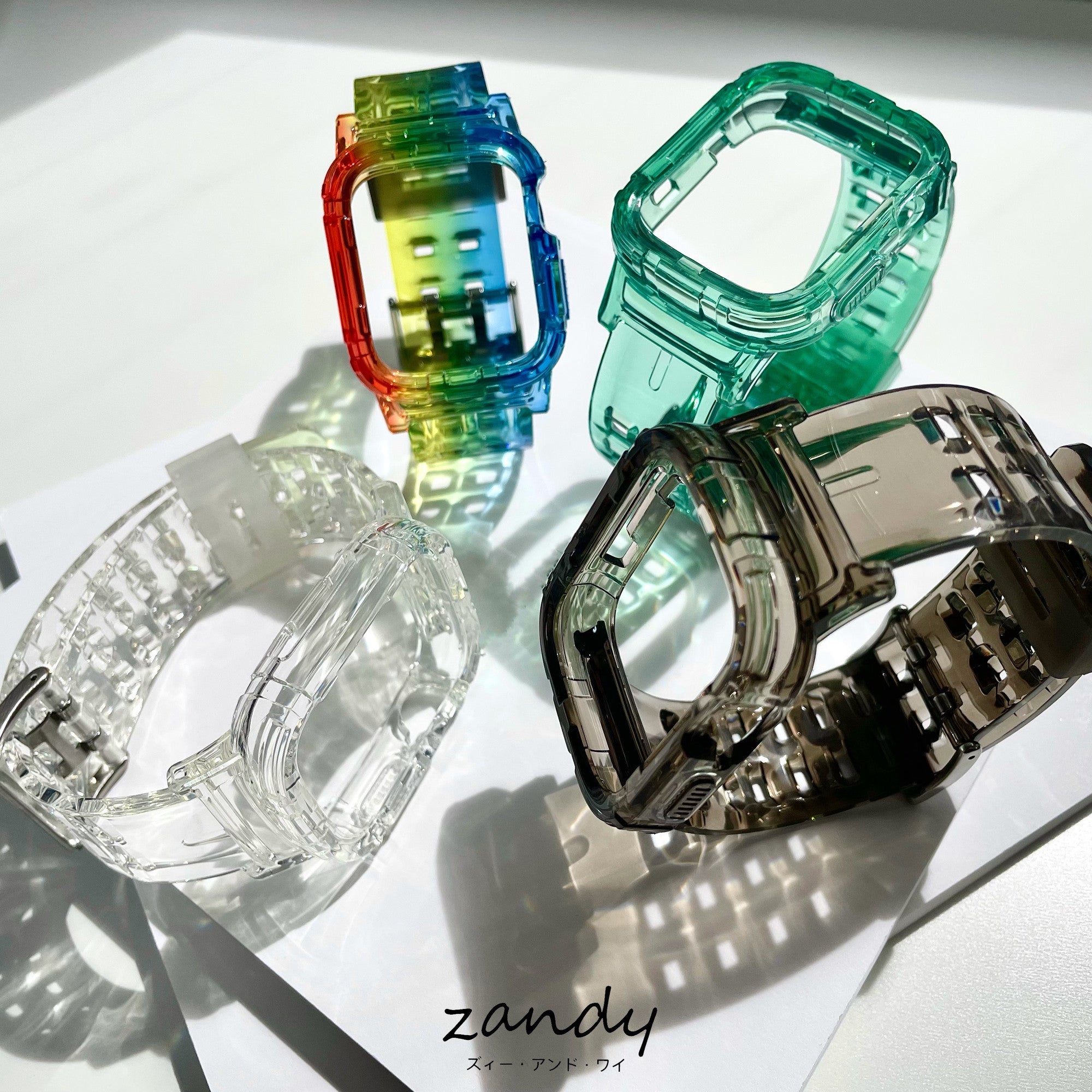 [G Clear Integrated Band] Apple Watch Band Cover Clear Belt Integrated Apple Watch Secondary image