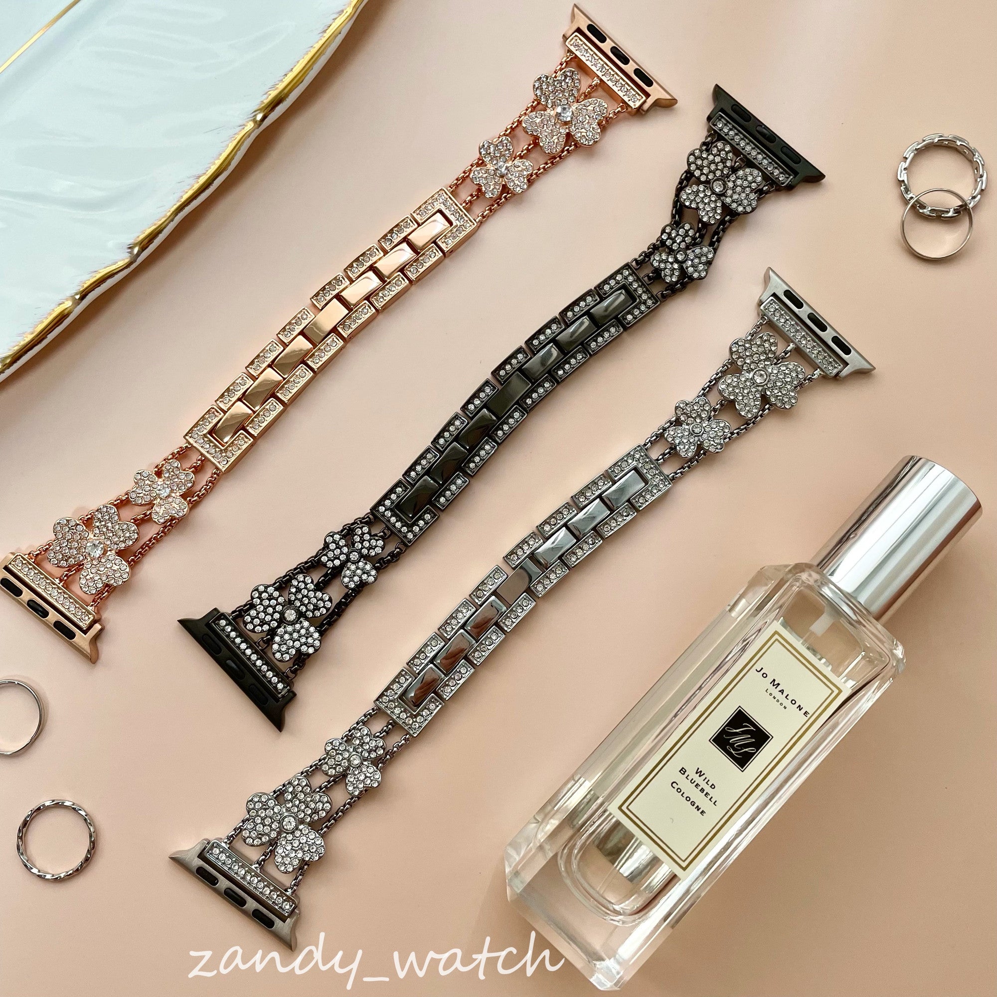 [Clover Chain] Apple Watch Band Clover Chain Belt Apple Watch ★Adjustment Tool Included★ Main image