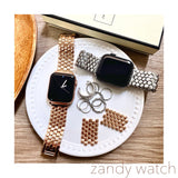 [Honeycomb Chain] Apple Watch Band Chain Belt Cute Apple Watch 4 Colors ★Adjustment Tool Included★
