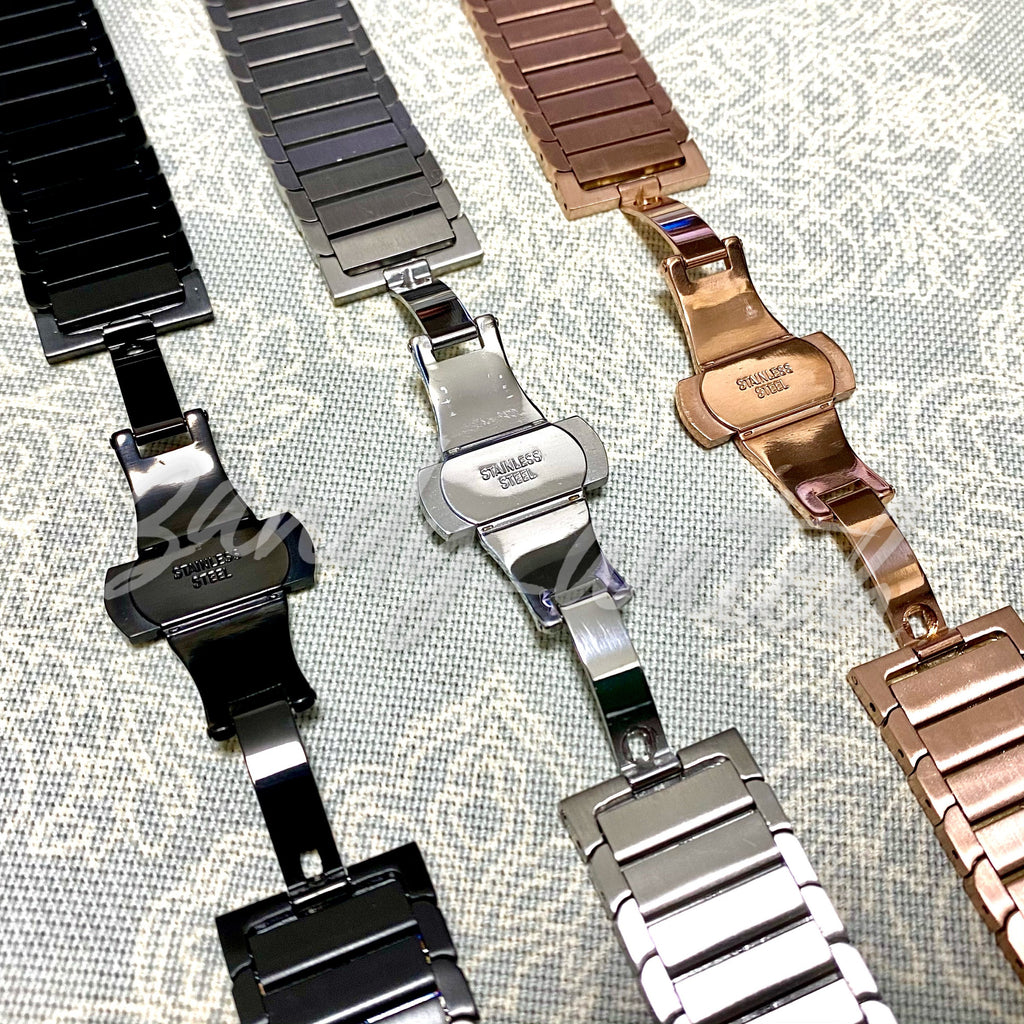 【リンクブレスレット】アップルウォッチバンド  リンクブレスレットベルト　 Apple Watch ★3色★