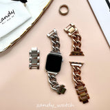 [Chunky Chain] Apple Watch Band Stainless Steel Chain Belt Chunky Mirror Type Apple Watch No adjustment tools required
